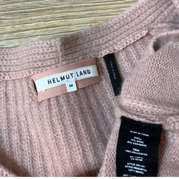 Helmet Lang Ribbed Knit Sweater - Picture 4 of 8